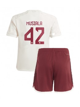 Bayern Munich Jamal Musiala #42 Replika Tredje Kläder Barn 2023-24 Kortärmad (+ byxor)